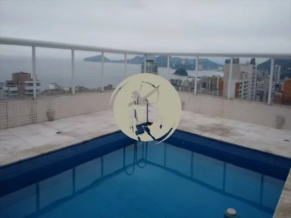 Imagem COBERTURA DUPLEX NOVA COM VISTA PARA O MAR COBERTURA DUPLEX NO BAIRRO DO GONZAGA EM SANTOS COM VISTA...