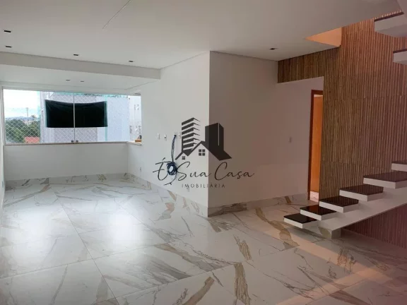 Imagem COBERTURA 4 QUARTOS (3 SUÍTES) 1 BANHO SOCIAL LAVABOS E 3 VAGAS DE GARAGEM