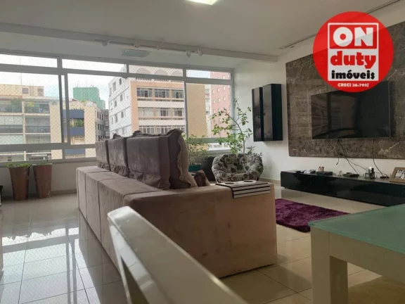 Imagem Apartamento com 3 dormitórios à venda, 137 m² por R$ 910.000,00 - Boqueirão - Santos/SP