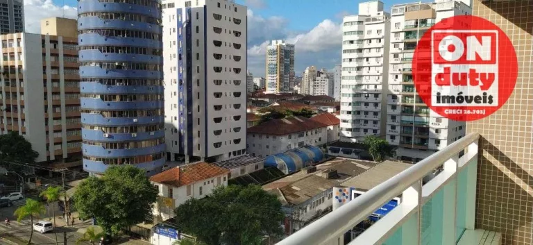 Imagem Sala para alugar, 20 m² por R$ 3.500,00/mês - Boqueirão - Santos/SP
