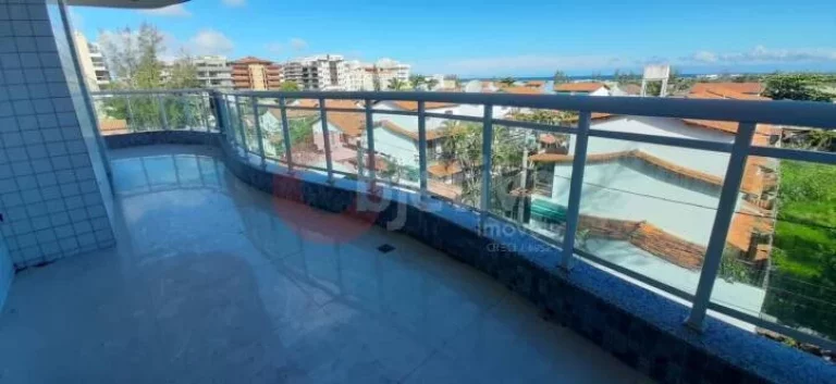 Imagem Apartamento linear, 2 quartos, 90 m², Braga - Cabo Frio