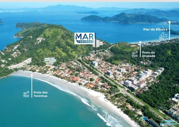 Imagem Stúdios de 35,70 m²/Toninhas-Ubatuba