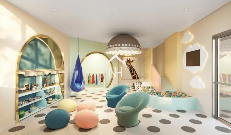 Imagem Apartamento alto padrão com 307m,hall privativo,4 suítes,4 vagas,Living com pé direito duplo integrado a dois Terraços,Pista de cooper,Pool bar,sauna