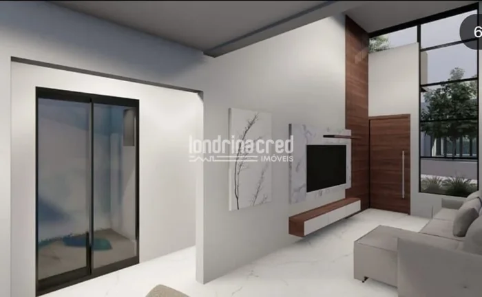 Imagem Casa no Jardim Olímpico: 3 quartos, suíte, 2 vagas, 80m² construídos e terreno de 125m² em ótima localização na Zona Oeste de Londrina.