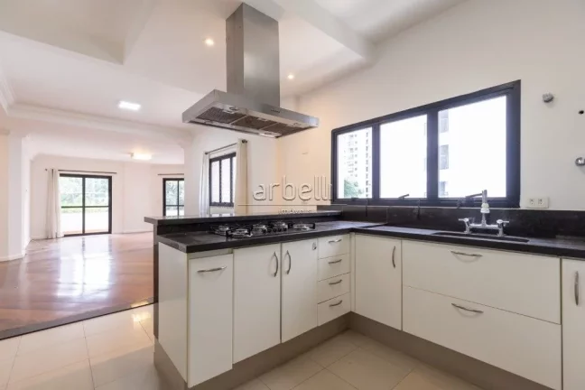 Imagem Apartamento com 147m², 3 dormitórios sendo 1 suíte, 4 banheiros, 1 lavabo, living, salas de estar...