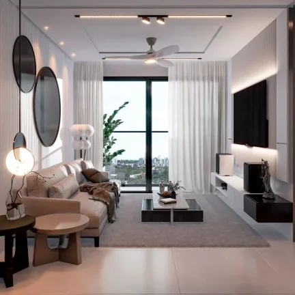 Imagem Flat com 1 dormitório à venda, 29 m² por R$ 300.000,00 - Intermares - Cabedelo/PB