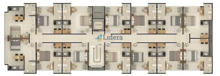 Imagem Flat - 18,55 m² - Intermares, Cabedelo/PB