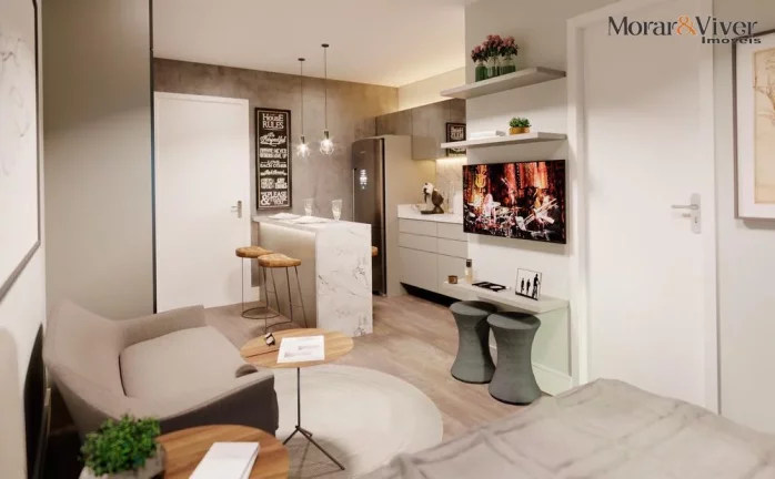 Imagem Apartamento para Venda em Curitiba, Centro, 1 dormitório, 1 banheiro