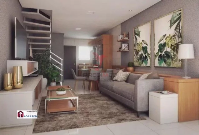 Imagem Sobrado com 2 Quartos à venda, 70m² - Sertão do Maruim São Jose SC
