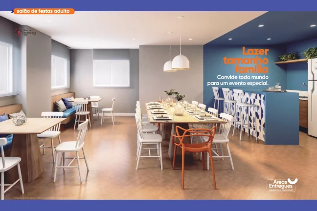 Imagem Apartamento com 2 dormitórios, pronto para morar, ao lado do monotrilho, com vaga de garagem. Algumas unidades se enquadram no Minha Casa Minha Vida.
