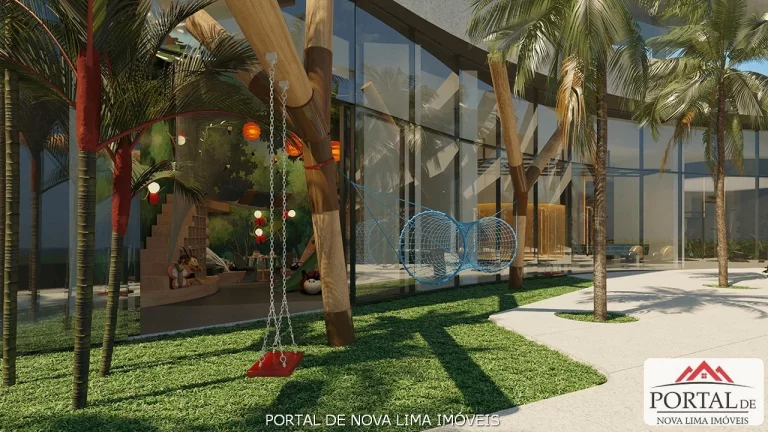 Imagem Apartamento de Luxo com 757 m², Garagem Privativa e Heliponto em Nova Lima ? Quatro Ventos