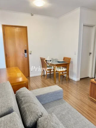 Imagem Flat disponível para locação no Mercure São Paulo Berrini, com 54m², 2 dormitórios e 1 vaga de garagem