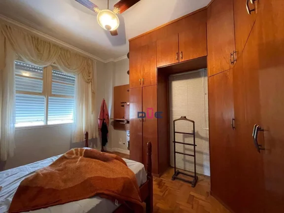 Imagem Apartamento Icônico com 2 suítes à venda, 168 m² por R$ 742.000 - Gonzaga - Santos/SP