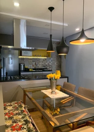 Imagem Apartamento com 88 M² com 3 dormitórios sendo 1 suíte, 3 banheiros, varanda, sala, cozinha com ba...