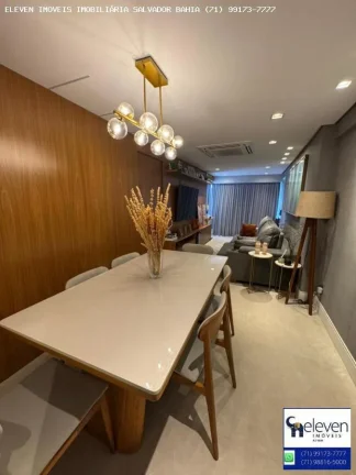 Imagem VISTA PATAMARES - 3/4  UMA SUITE REFORMADO E MOBILIADO 1 VAGAS E INFRA 