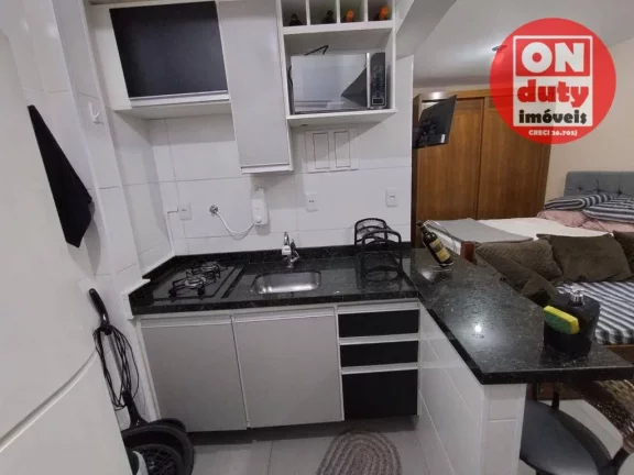 Imagem Kitnet à venda, 34 m² por R$ 310.000,00 - Ponta da Praia - Santos/SP