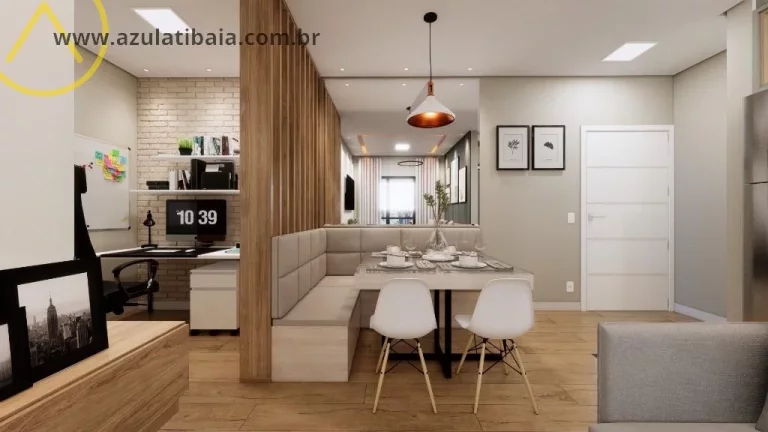 Imagem Apartamento para Venda em Atibaia, Alvinopolis, 1 dormitório, 1 suíte, 2 banheiros, 1 vaga