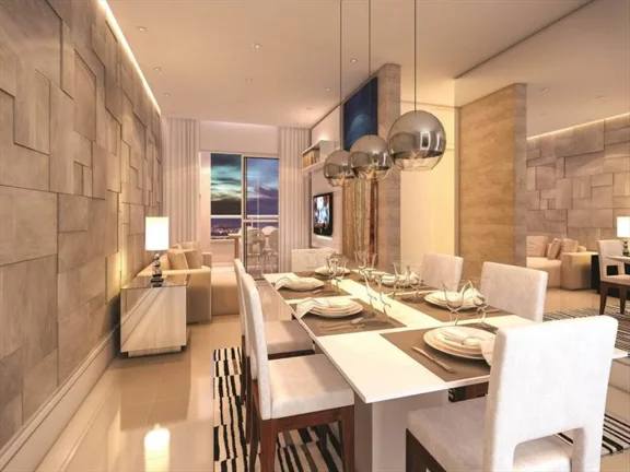 Imagem APARTAMENTO COM 106 m² - CAIÇARA - PRAIA GRANDE SP