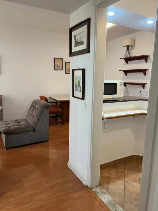 Imagem Flat para LOCAÇÃO em Vila Nova Conceição - Contemporâneo 42m²