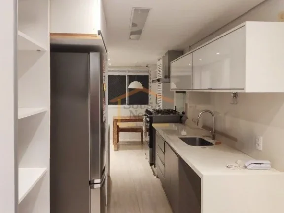 Imagem Apartamento de 114m².
O imóvel conta com 2 suítes espaçosas, ambas equipadas com móveis planeja...
