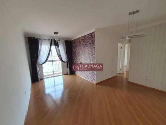 Imagem Apartamento com 3 dormitórios à venda, 66 m² por R$ 375.000,00 - Ponte Grande - Guarulhos/SP