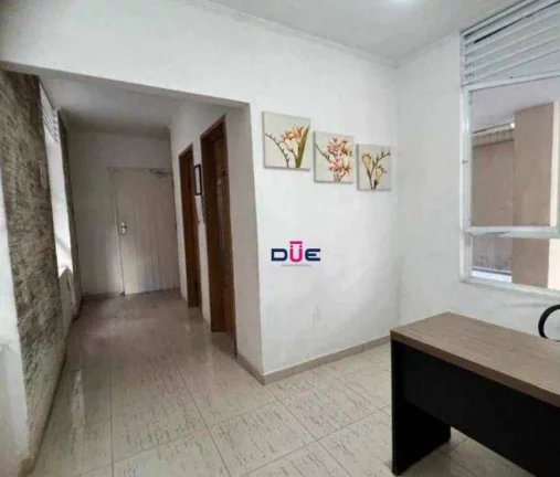 Imagem Apartamento com 1 dormitório à venda, 59 m² por R$ 300.000,00 - Gonzaga - Santos/SP