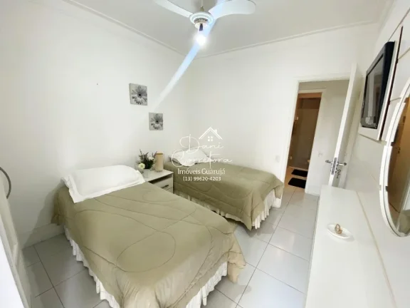 Imagem Apartamento com lazer à venda em Pitangueiras, Guarujá-SP: 3 quartos, 2 suítes, 2 salas, 3 banheiros, 2 vagas, 124m².
