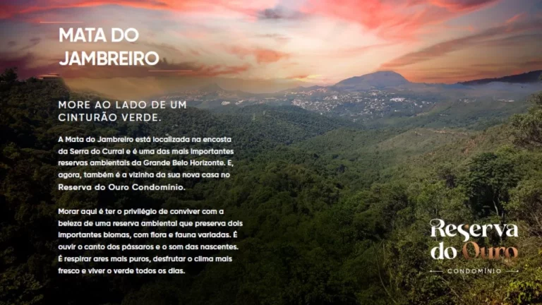 Imagem Apenas 2 lotes disponíveis para Venda - Condomínio Reserva do Ouro um lugar para Morar bem em Nova Lima