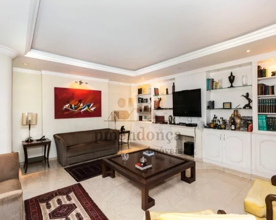 Imagem Apartamento com piso de tacos, living para 3 ambientes, lavabo, sala de jantar, sala de estar, 3 dor...