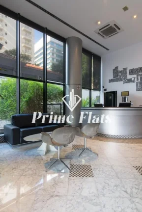 Imagem Flat disponível para venda no Hotel Intercity Interative Jardins, com 23m², 1 dormitório e 1 vaga