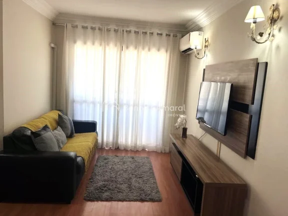 Imagem Apartamento Mobiliado para venda, Cambui em Campinas, andar alto, ar condicionado e vaga coberta
Um ...