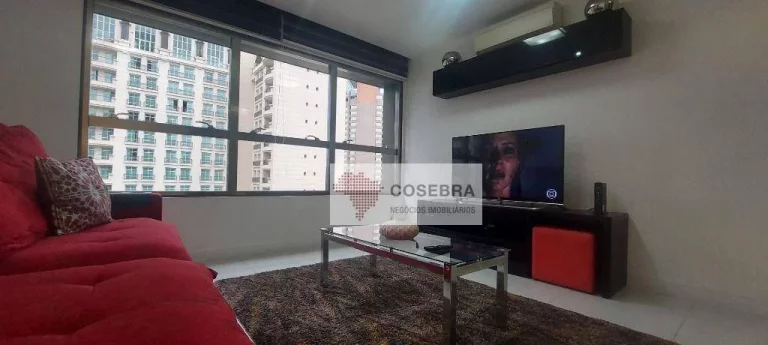 Imagem Apartamento, 70 m² - venda por R$ 1.300.000,00 ou aluguel por R$ 12.000,00/mês - Brooklin - São Paulo/SP