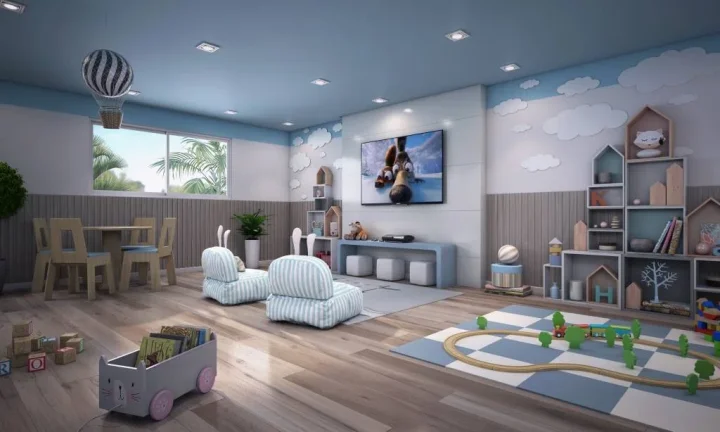 Imagem APARTAMENTO COM 79.9 m² - BOQUEIRAO - PRAIA GRANDE SP