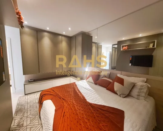 Imagem Lindo Apartamento no Bairro Atiradores Decorado e Equipado. São 80,44m² privativos, 2 suítes, lav...