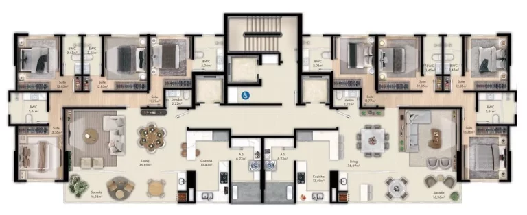 Imagem Apartamento à venda no bairro Meia Praia - Itapema/SC
