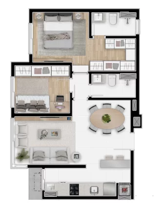 Imagem York - Apartamento à venda no bairro Menino Deus - Porto Alegre/RS