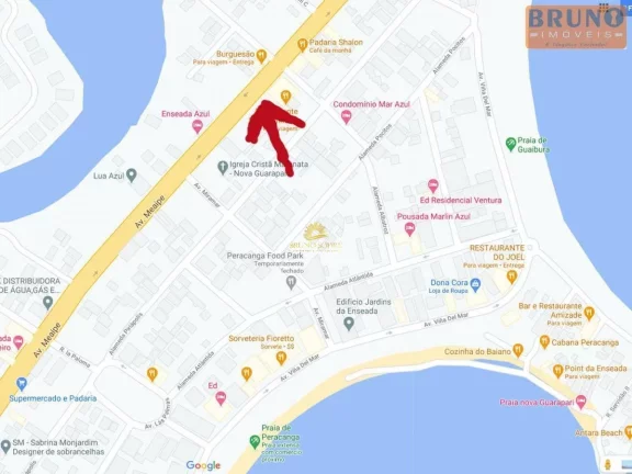 Imagem 3 Terrenos juntos com área total de 1080 metros² na avenida meaípe com excelente localização, m...