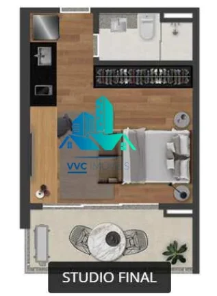 Imagem Studio Moderno em Excelente Localização – Ótima Oportunidade
