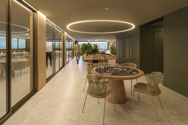 Imagem Apartamentos com varanda / sacada gourmet a 90m da praia de Camboinha / Cabedelo - AP2054