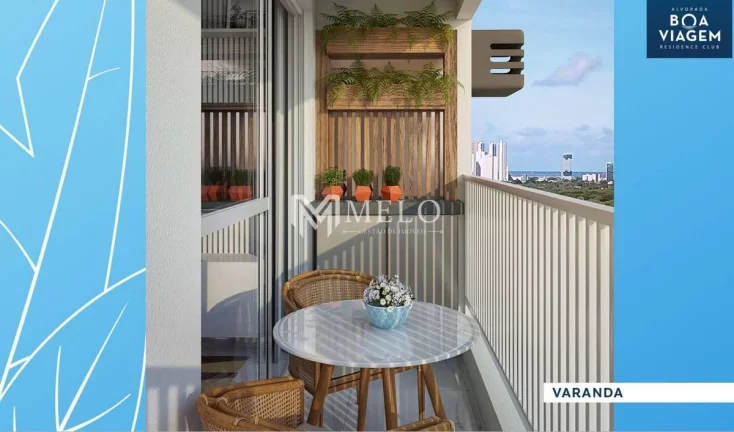 Imagem Oportunidade em BOA VIAGEM: 44,10m², 02qts, 01vaga...