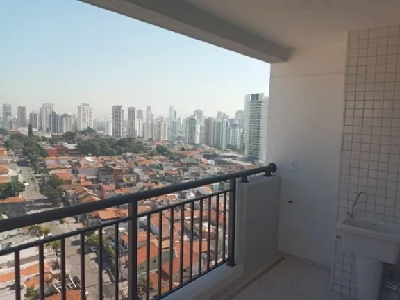 Imagem Excelente Apartamento Novo Próx. ao Shopping Anália Franco 2 Dorms, 1 Vaga - Andar Alto - Vista Livre
