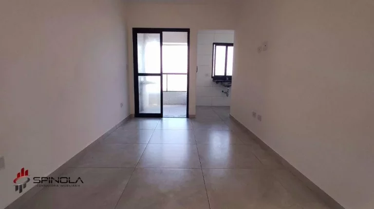 Imagem Apartamento com 2 dormitórios à venda, 53 m² por R$ 430.000,00 - Maracanã - Praia Grande/SP