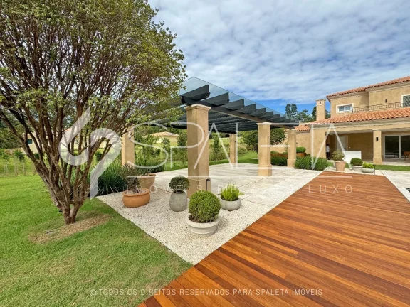 Imagem Belíssima casa com arquitetura toscana à venda na Fazenda da Grama em Itupeva