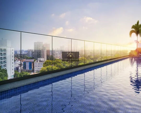 Imagem NÃO PERCA ESSA OPORTUNIDADE ALTO BOA VISTA 1 DORMITÓRIO 27,00 M VARANDA ANDAR ALTO VISTA MARAVILHOSA PRONTO EM JUNHO 2023 - LAZER COMPLETO
