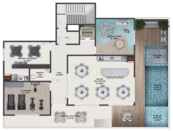 Imagem Costa Amalfitana - Apartamento à venda no bairro Bombas - Bombinhas/SC