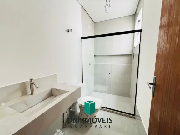 Imagem Casa nova com fino acabamento , 3 quartos/1 suíte, 2 vagas, aceita Financiamento bancário
