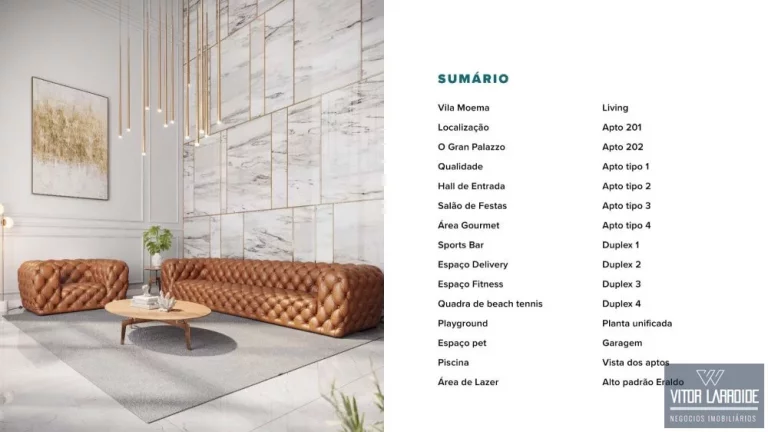 Imagem Gran Palazzo  Sofisticação e Modernidade na Vila Moema,