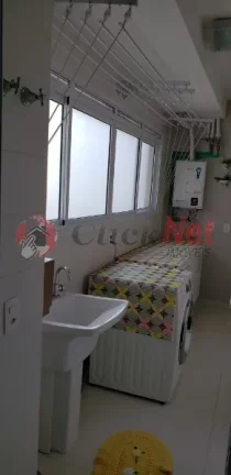 Imagem Lindo apartamento todo mobiliado à venda, de fino acabamento no Centro, São Bernardo do Campo, com 3 suítes, 3 vagas, 155 m².
