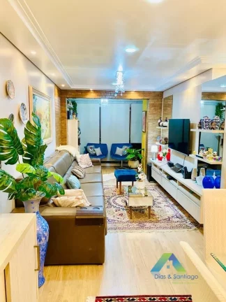 Imagem Excelente apartamento com 117m² de Alto Padrão Mobilado com 3 vagas de garagem coberta!