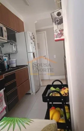 Imagem Apartamento de 64 m², com 3 dormitórios, sendo 1 suíte, sala ampla, cozinha, banheiro social, ár...